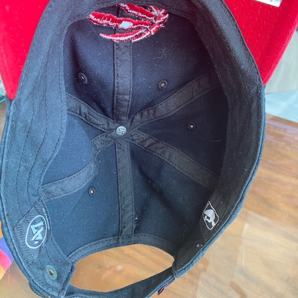 47 Brand Clean up Adjustable Toronto Raptors Two tone Cap - One Size - Picture 2 of 3